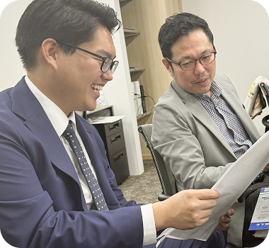 社内のやり取り