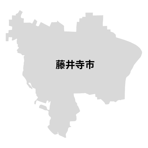大阪府藤井寺市の地図