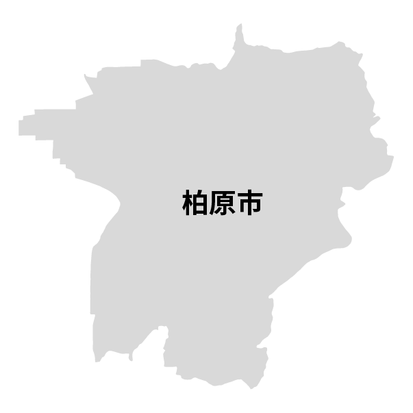 大阪府柏原市の地図