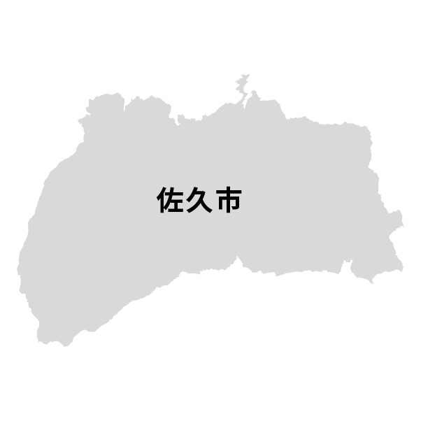 長野県佐久市の地図