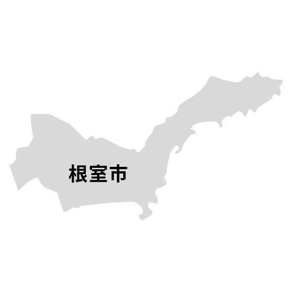 北海道根室市の地図