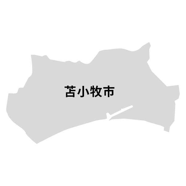 北海道苫小牧市の地図