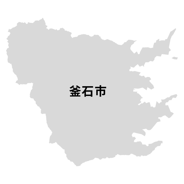 岩手県釜石市の地図