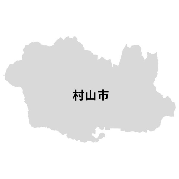 山形県村山市の地図