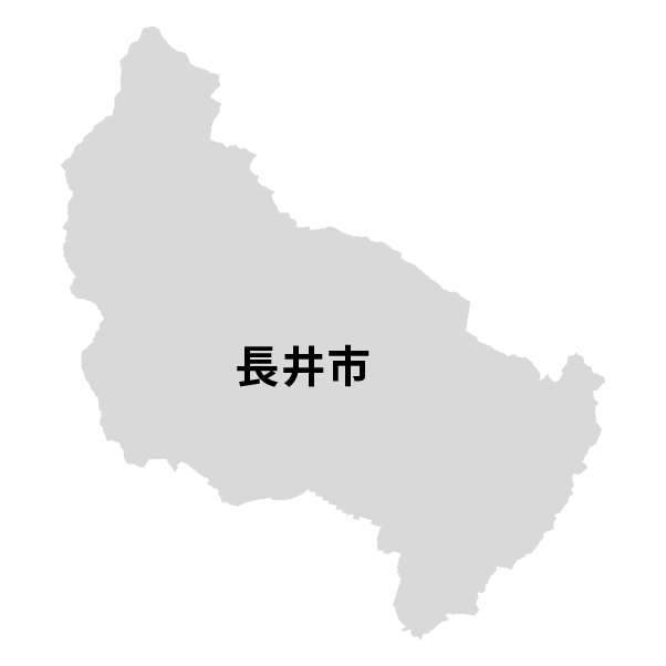 山形県長井市の地図