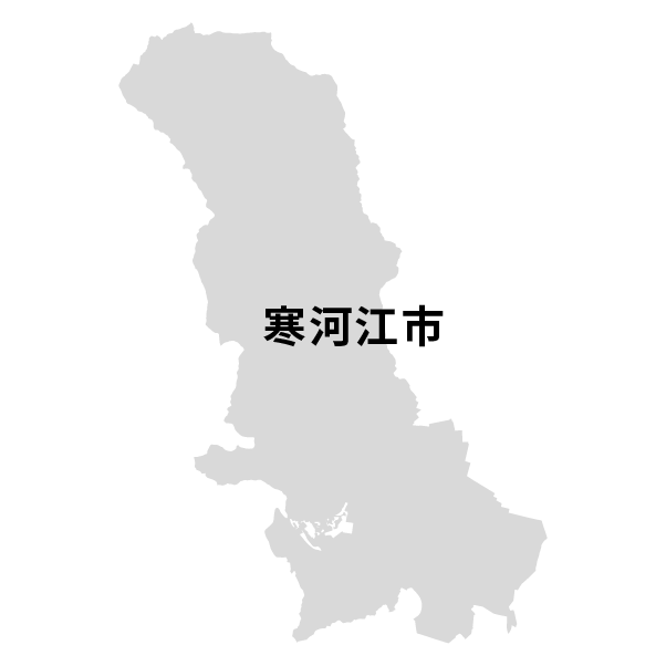 山形県寒河江市の地図