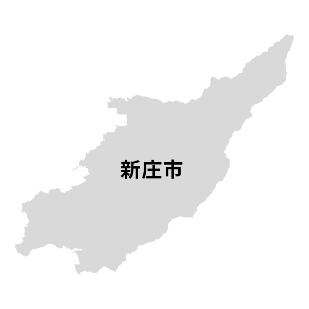 山形県新庄市の地図