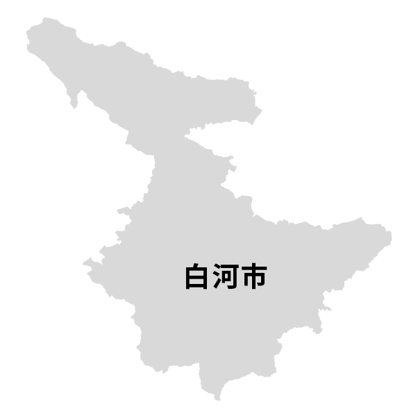 福島県白河市の地図