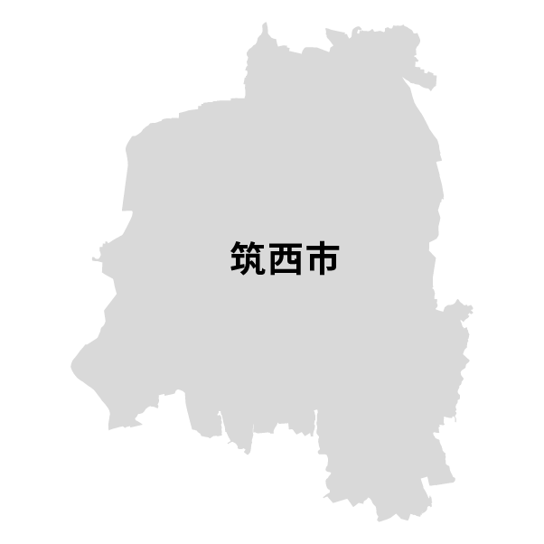 茨城県筑西市の地図