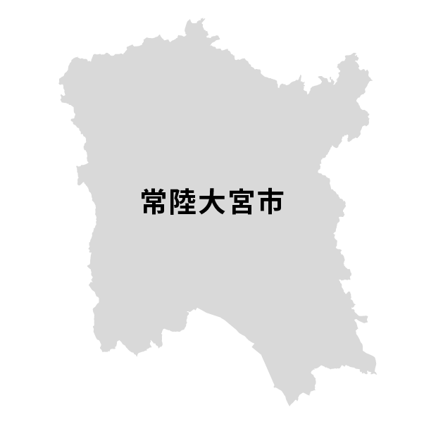 茨城県常陸大宮市の地図