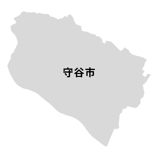 茨城県守谷市の地図
